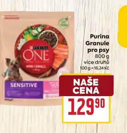Billa Purina Granule pro psy nabídka