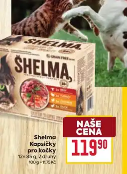Billa Shelma Kapsičky pro kočky nabídka
