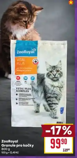 Billa ZooRoyal Granule pro kočky nabídka