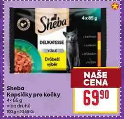 Billa Sheba Kapsičky pro kočky nabídka