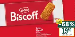 Billa Lotus Biscoff nabídka