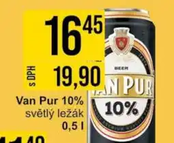 Jip Van Pur 10% světlý ležák 0,5L nabídka