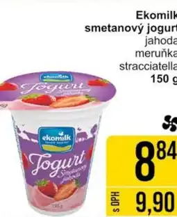 Jip Ekomilk smetanový jogurt: nabídka
