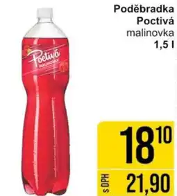 Jip Poděbradka Poctivá malinovka 1,5L nabídka