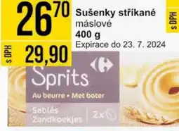 Jip Sušenky stříkané nabídka