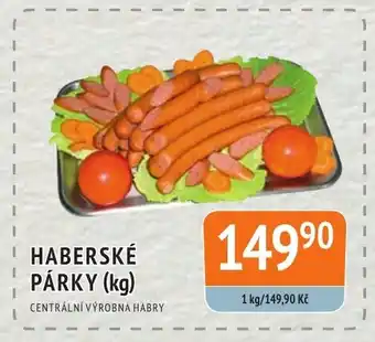 Coop hb HABERSKÉ PÁRKY (kg) nabídka