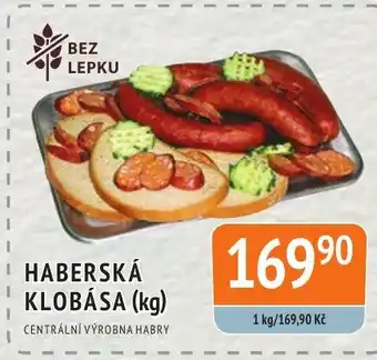 Coop hb HABERSKÁ KLOBÁSA (kg) nabídka