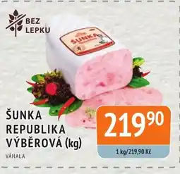 Coop hb ŠUNKA REPUBLIKA VÝBĚROVÁ (kg) nabídka