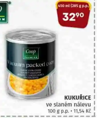 COOP TIP KUKUŘICE nabídka