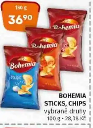 COOP TIP BOHEMIA STICKS, CHIPS nabídka