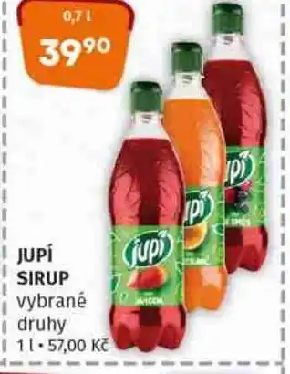 COOP TIP JUPÍ SIRUP nabídka