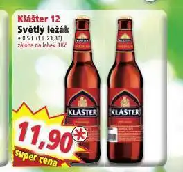 Norma Pivo klášter 12 světlý ležák nabídka