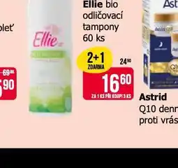 Teta Ellie bio odličovací tampony nabídka