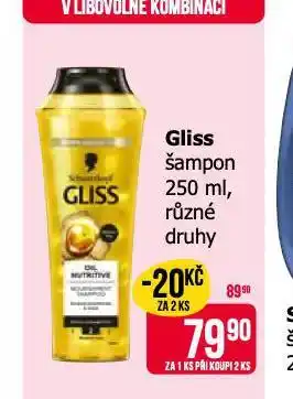 Teta Gliss šampon nabídka