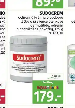 Rossmann Sudocrem ochranný krém nabídka