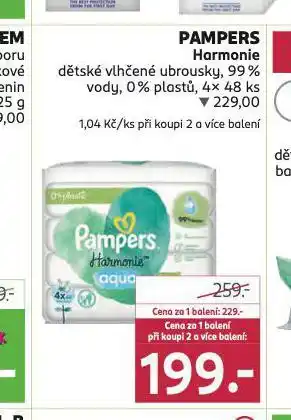 Rossmann Pampers dětské vlhčené ubrousky nabídka