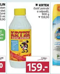 Rossmann Krtek čistič potrubí a odpadů nabídka