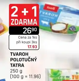 Flop TVAROH POLOTUČNÝ TATRA nabídka
