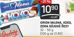 ORION MILENA, KOKO, ZORA SÓJOVÉ ŘEZY