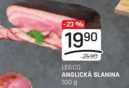 Flop LE&CO ANGLICKÁ SLANINA nabídka