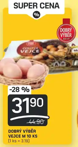 Flop DOBRÝ VÝBĚR VEJCE M 10 KS nabídka