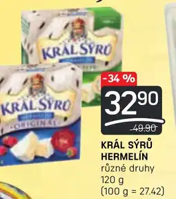 Flop KRÁL SÝRŮ HERMELÍN nabídka