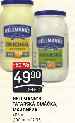 Flop HELLMANN'S TATARSKÁ OMÁČKA, MAJONÉZA nabídka