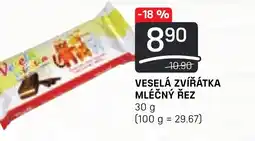 Flop VESELÁ ZVÍŘÁTKA MLÉČNÝ ŘEZ nabídka