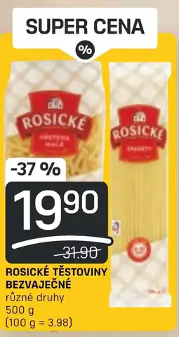 Flop ROSICKÉ TĚSTOVINY BEZVAJEČNÉ nabídka