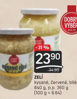 Flop ZELÍ nabídka