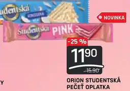 Flop ORION STUDENTSKÁ PEČEŤ OPLATKA nabídka
