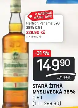 Flop STARÁ ŽITNÁ MYSLIVECKÁ 38% 0.5L nabídka