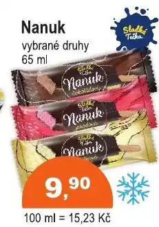 COOP DISKONT Nanuk nabídka