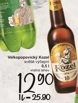 Jip Velkopopovický Kozel světlé výčepní 0.5L nabídka