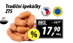 ZEMAN Tradiční špekáčky ZTS nabídka