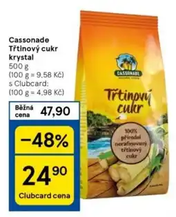 Tesco Cassonade Třtinový cukr krystal nabídka