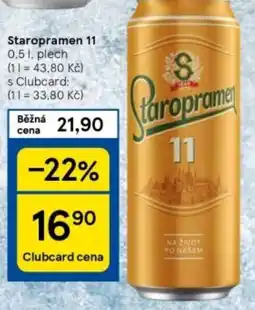 Tesco Staropramen 11 0,5 l. nabídka