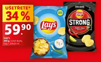 Lidl Lay's 250 g, nabídka