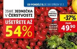 Lidl CHERRY RAJČATA DATLOVÁ nabídka