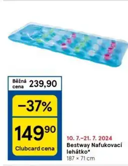 Tesco Bestway Nafukovací lehátko nabídka