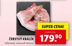 Lidl ČERSTVÝ KRÁLÍK nabídka