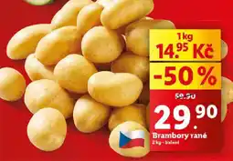 Lidl Brambory rané nabídka