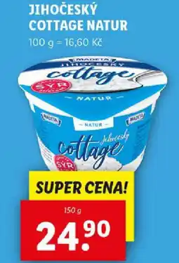 Lidl JIHOČESKÝ COTTAGE NATUR nabídka