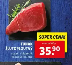 Lidl TUŇÁK ŽLUTOPLOUTVÝ nabídka