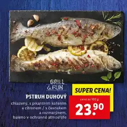 Lidl PSTRUH DUHOVÝ nabídka