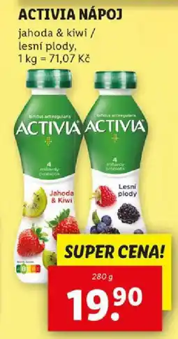 Lidl ACTIVIA NÁPOJ nabídka