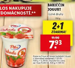 Lidl BABIČČIN JOGURT nabídka