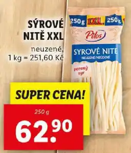 Lidl SÝROVÉ NITĚ XXL nabídka