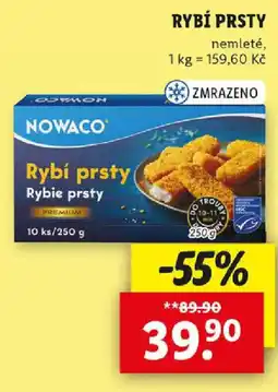 Lidl RYBÍ PRSTY nabídka