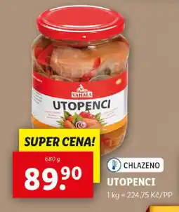 Lidl UTOPENCI nabídka